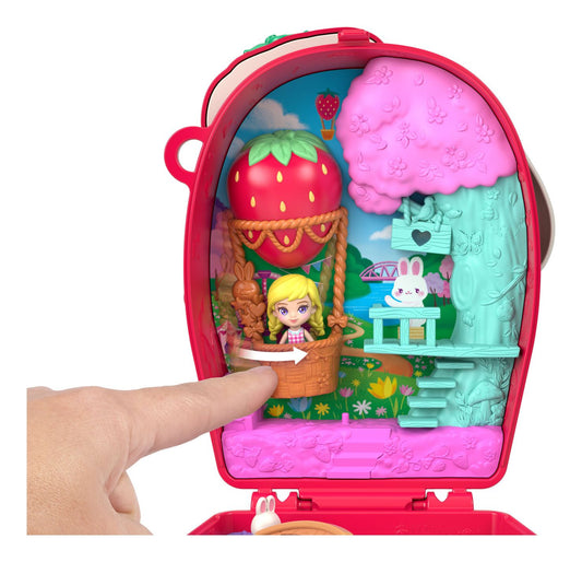 Polly Pocket Picnic Bunny Compact - Image