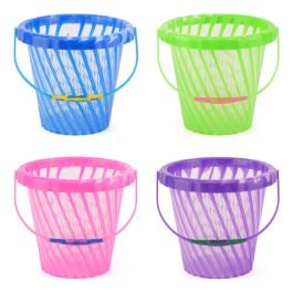 Transparent Twist Bucket Assorted Toys