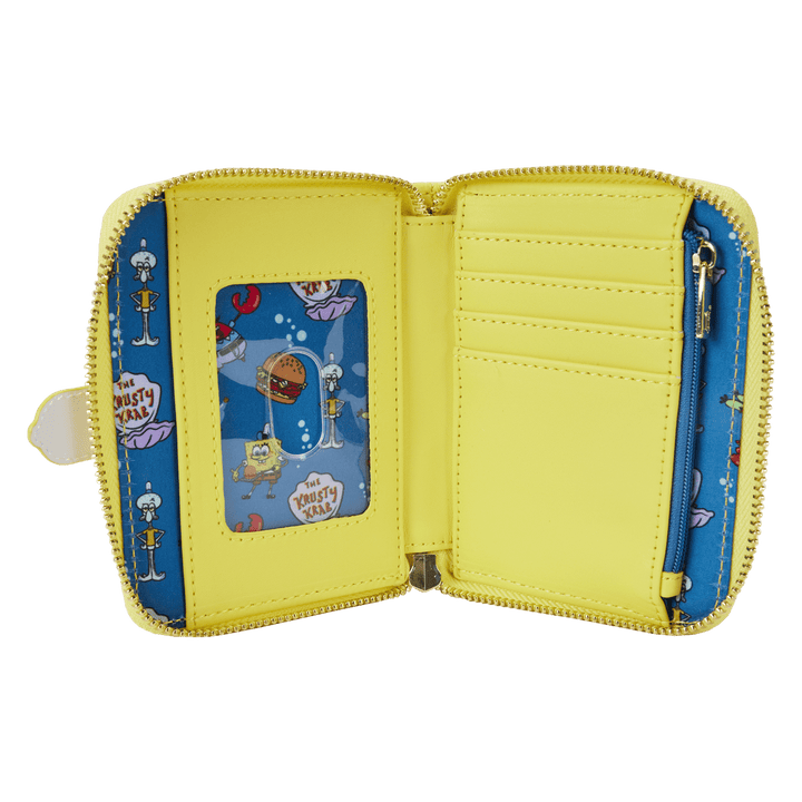 Loungefly Nickelodeon Spongebob 25th Anniversary Zip Around Wallet