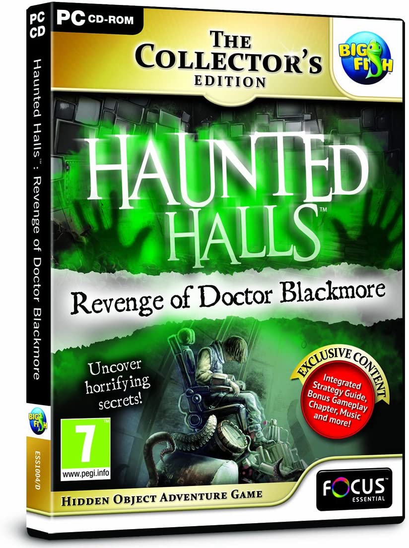 Big Fish Games Doctor Blackmore Haunted Halls: Revenge of Doctor Blackmore PC DVD Game (Collector's Edition)