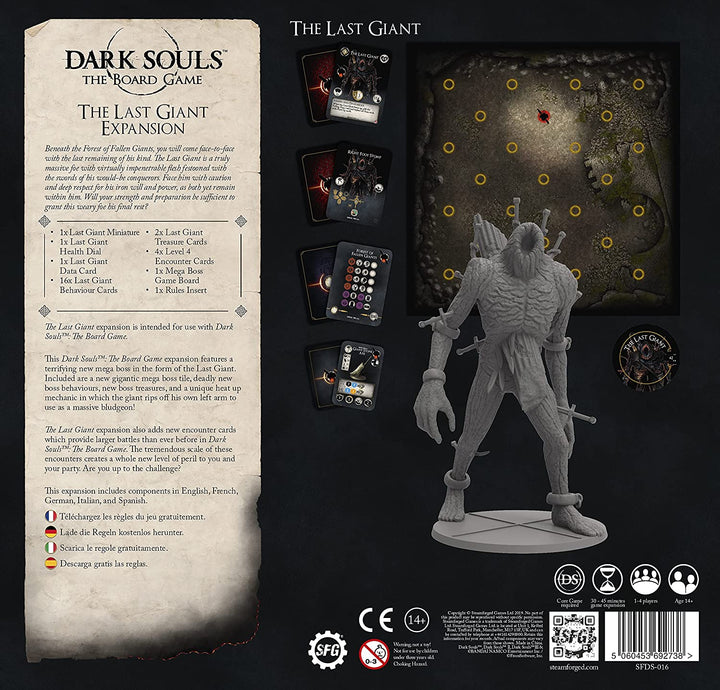 Steamforged Games The Last Giant Dark Souls The Board Game Expansion