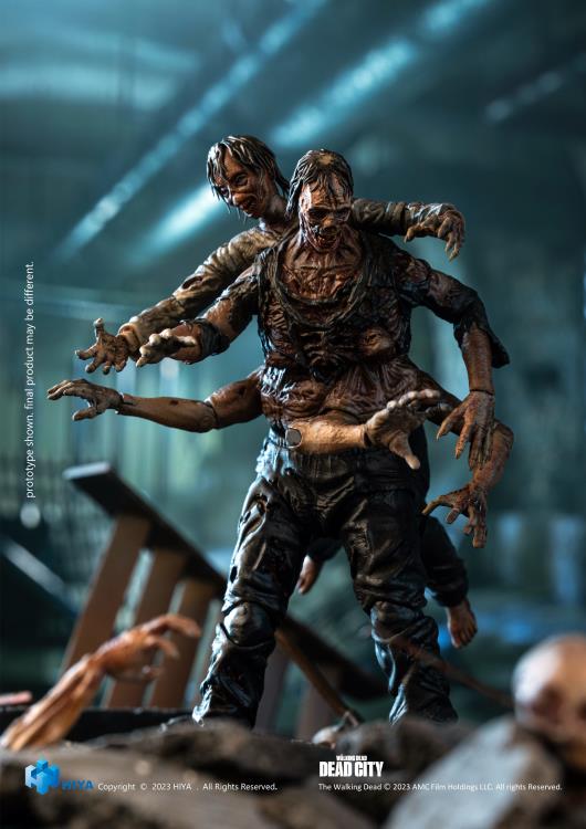 The Walking Dead Dead City Walker King /18 Scale Action Figure