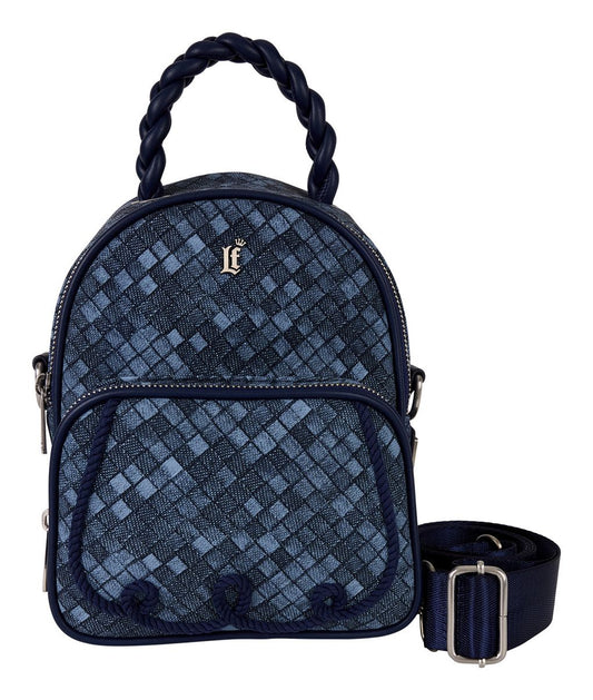 Loungefly - Denim Convertible Mini Backpack & Crossbody Bag