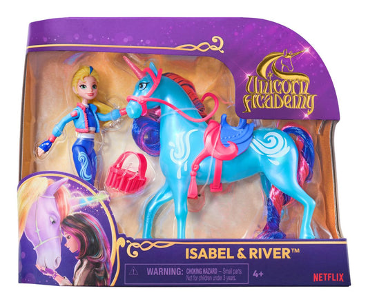 Unicorn Academy Small Doll Isabel & River - Image