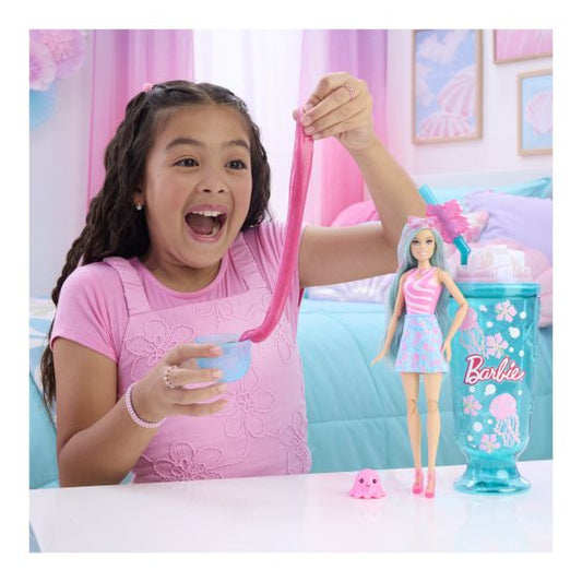 Barbie Pop Reveal Doll: Sea Slushy (Blue)