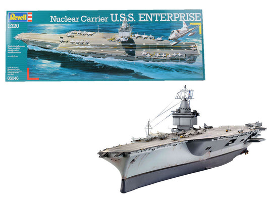 REVELL 05046 Nuclear Carrier "U.S.S. Enterprise" CVN 65 1:720 Scale Model Boat - Image 2