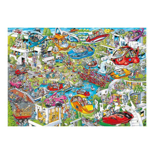 Ray's Comic Series - In The Future 1000 Piece Jigsaw Puzzle