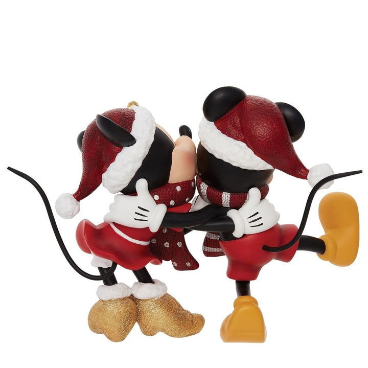 Official Disney Showcase Christmas Mickey & Minnie Mouse Figurine