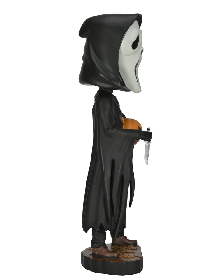 NECA Scream Ghost Face With Pumpkin Head Knocker 8" Figure