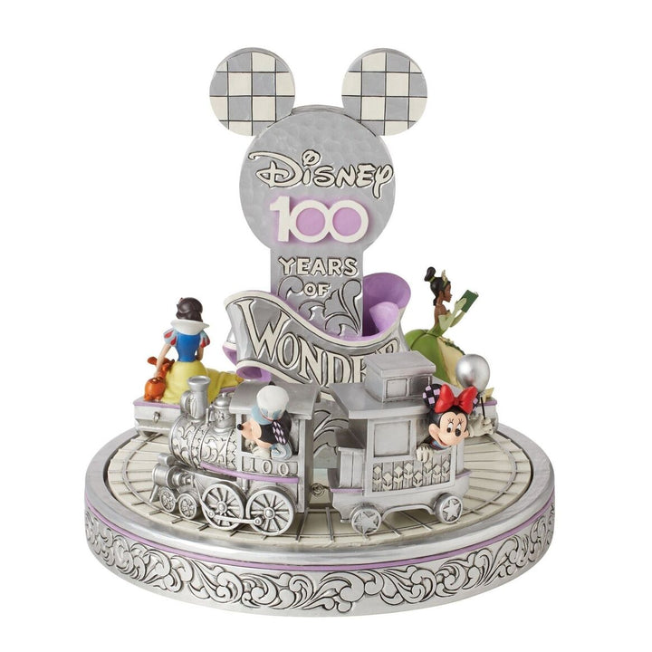Official Disney Traditions Jim Shore All Aboard The Centennial Train 100 Years of Wonder Train Figurine