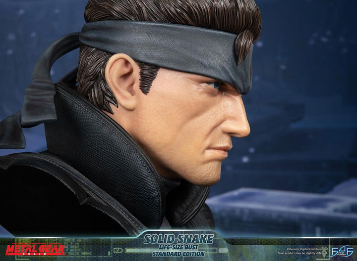 First4Figures Metal Gear Solid Solid Snake 1/1 Scale Life-Size Bust