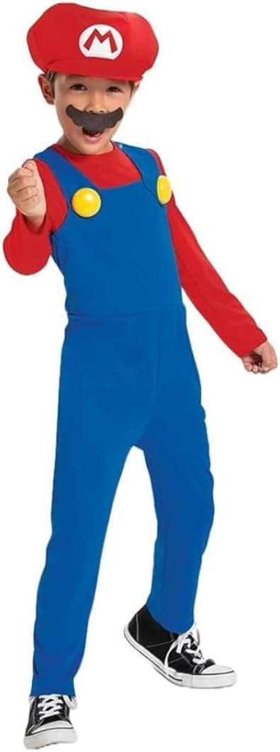 Disguise Super Mario Bros. Mario Costume (3 4YR) - Image 2