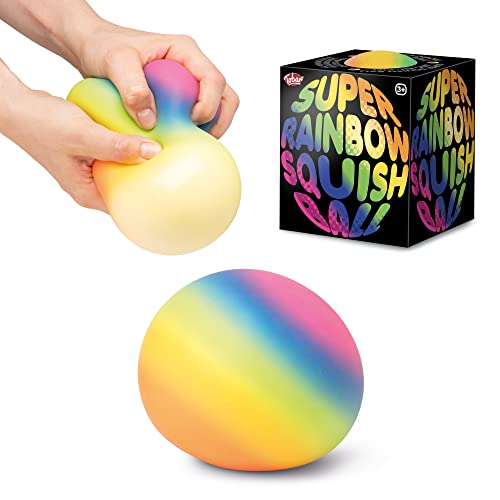 Scrunchems Super Rainbow squish stress ball