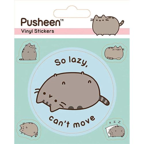 Pusheen Lazy Stickers, alternate view