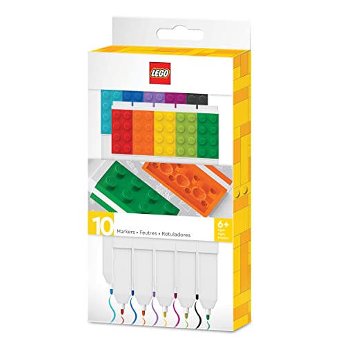 LEGO Felt Tip Pens Set 10 Pieces, alternate view