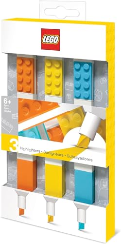 LEGO Bricks Highlighters 3 Pack, alternate view