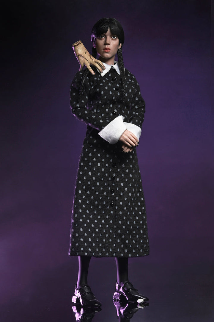Netflix Wednesday: Classic Dress Wednesday Addams Family 8" Action Figure (Pre-Order November 2025)