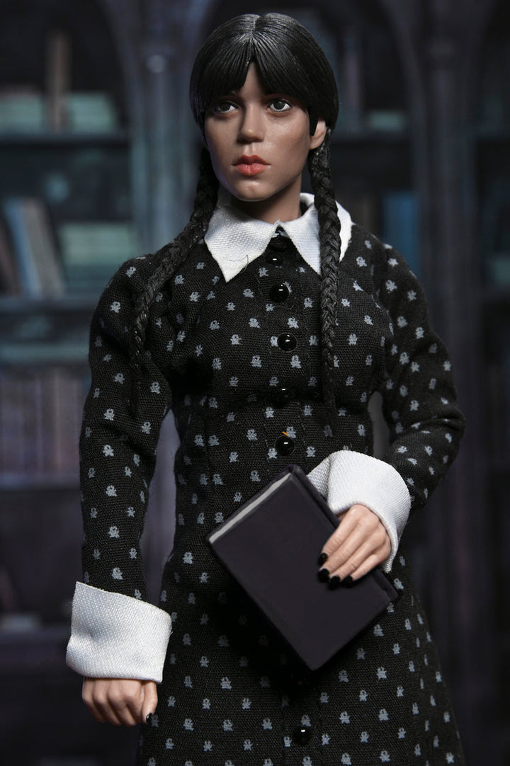 Netflix Wednesday: Classic Dress Wednesday Addams Family 8" Action Figure (Pre-Order November 2025)