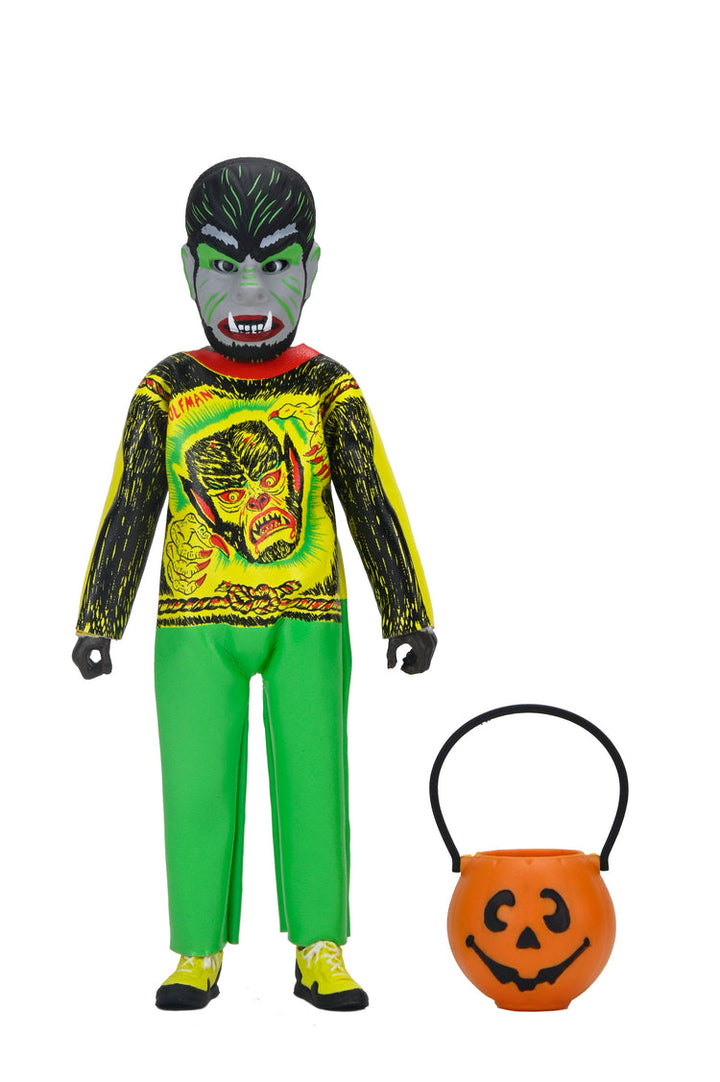 Ben Cooper Costume Series: 6" 5-Piece (Clown, Metaluna Mutant, Spooky Monster, Visible Man, Wolfman) Clothed Figures (Assortment - 1 Sent At Random)