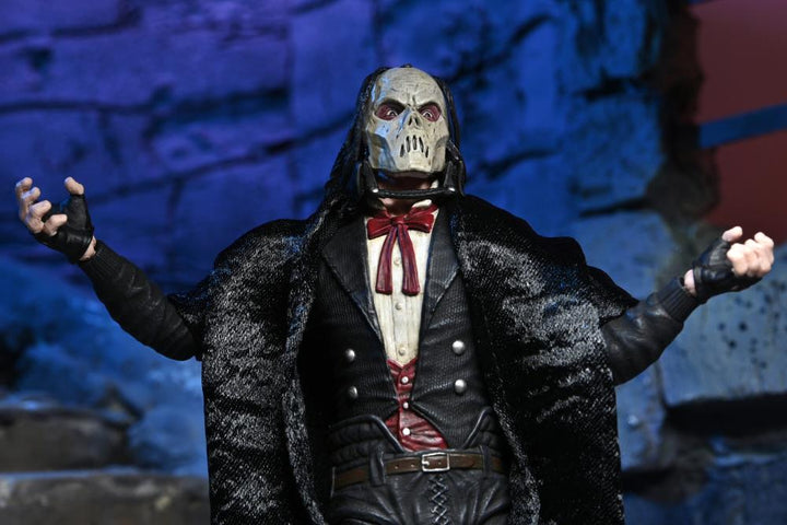 NECA Universal Monsters x Teenage Mutant Ninja Turtles Ultimate Casey Jones as The Phantom 7" Action Figure