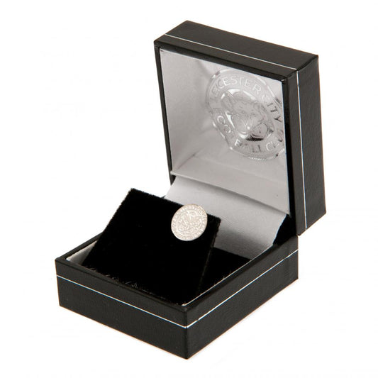 Leicester City FC Sterling Silver Stud Earring, alternate view