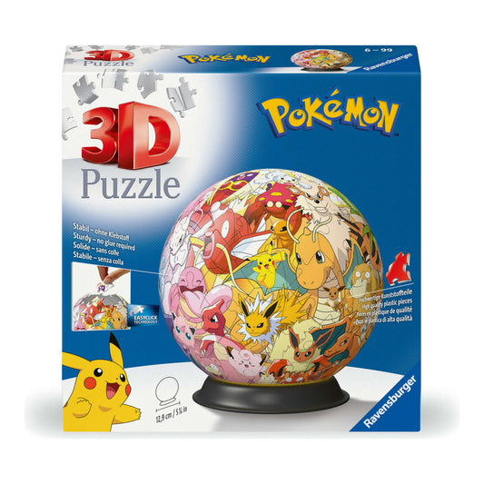 Pokemon 72 Piece 3D Puzzle Ball