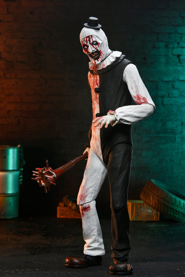 Terrifier 2 Art the Clown Blood Splattered Ultimate 7 inch action figure