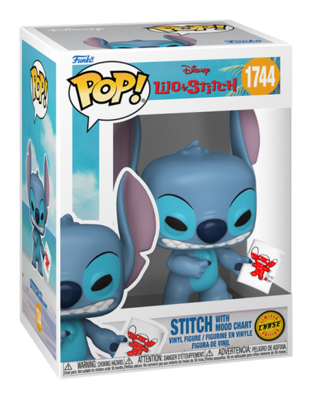 Lilo & Stitch - Stitch (Mood Chart) Funko Pop! Vinyl Figure