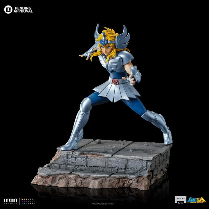 Iron Studios Saint Seiya Cygnus Hyoga 1/10 Art Scale Statue