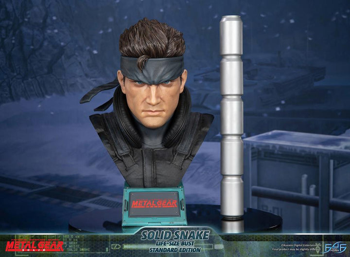 First4Figures Metal Gear Solid Solid Snake 1/1 Scale Life-Size Bust