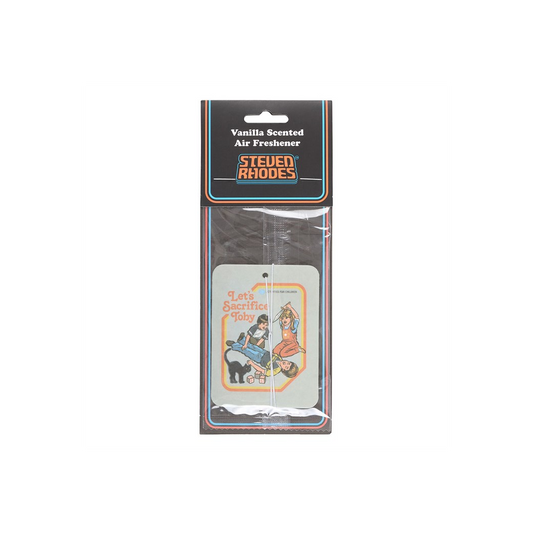 Let's Sacrifice Toby Vanilla Air Freshener by Steven Rhodes, alternate view