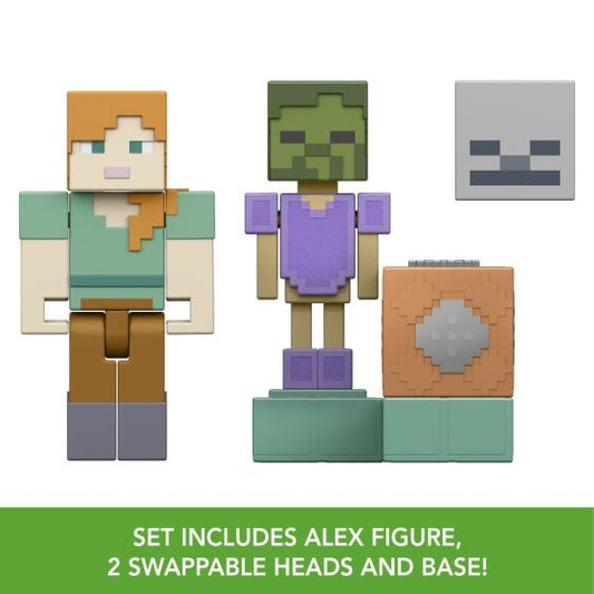 Minecraft Redstone Charged 3.25" Animated Armor Stand