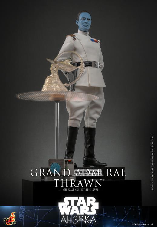 Hot Toys Star Wars Ahsoka Series Grand Admiral Thrawn 1/6th Scale Figure