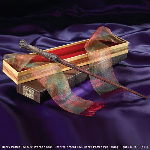 Harry's Wand in Ollivander's box - Noble Collection, alternate view