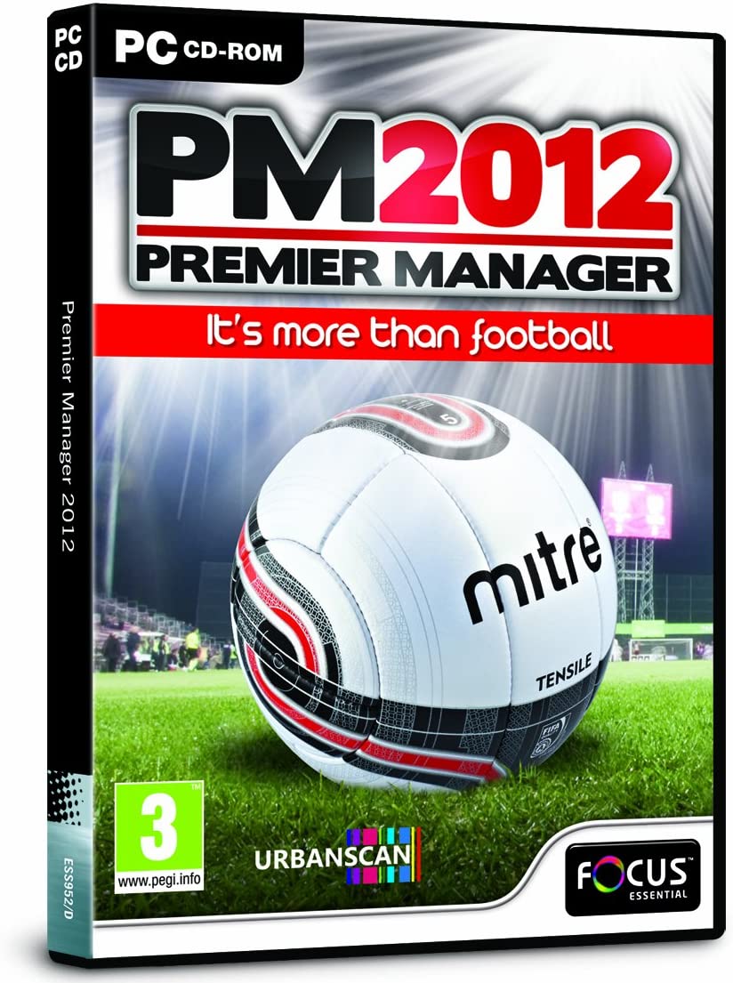Premier Manager 2012 Football Management Simulator PC CD Game