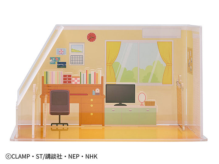 GoodSmile Moment Sakura's Bedroom Cardcaptor Sakura: Clear Card Acrylic Diorama Background