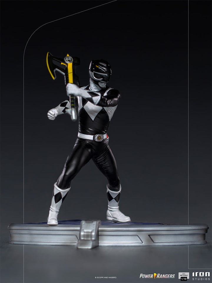 Iron Studios Black Ranger Power Rangers 1/10 Scale Figure