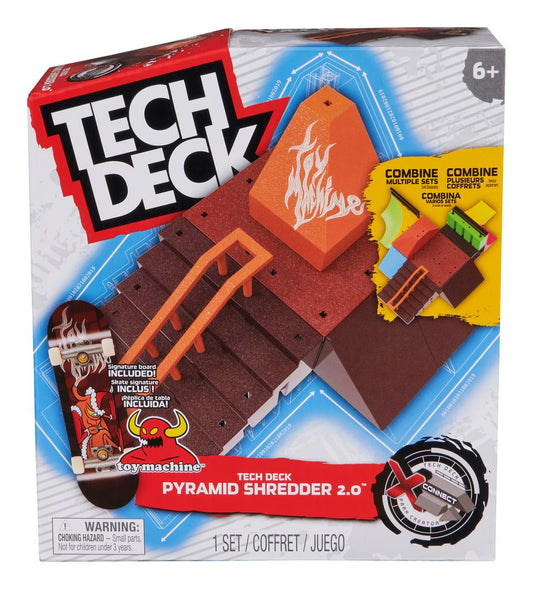 Tech Deck X-Connect Toy Machine Pyramid Shredder - Image
