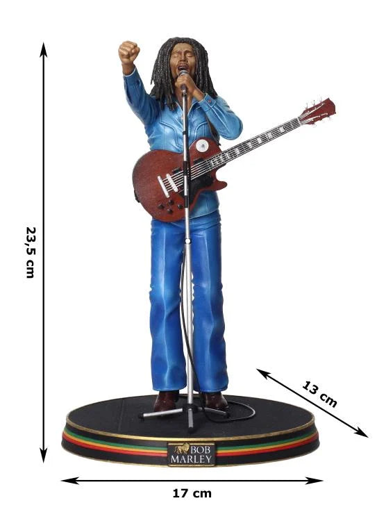 Official Bob Marley Live at the Rainbow Theatre 1977 Concert Posed Figure