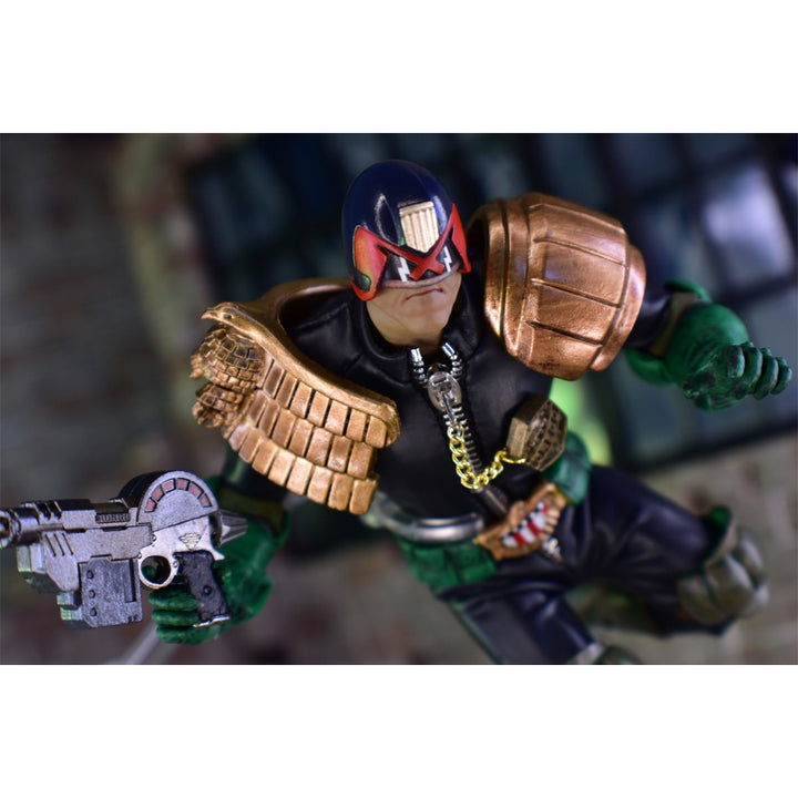 San Diego Comic Con 2024 AD Exquisite Super Series Cursed Earth Judge Dredd 1:12 Scale SDCC 2024 PX Previews Edition