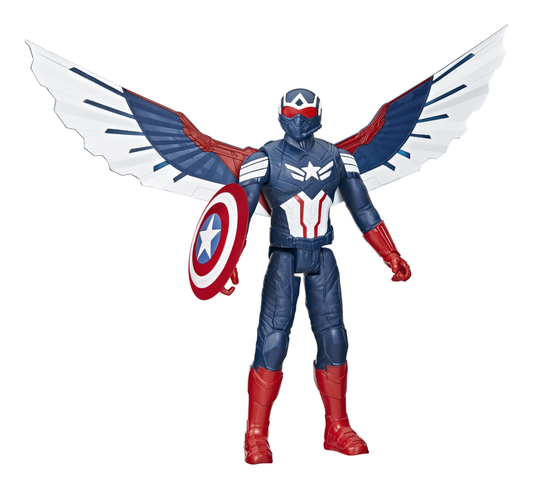 Marvel Studios Captain America Brave New World Titan Hero Series Deluxe Captain America - Image