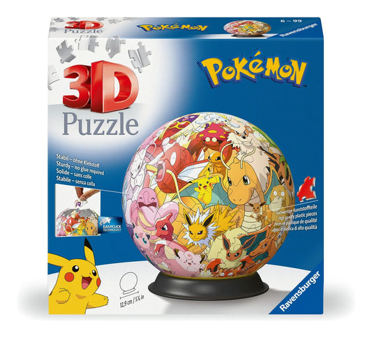 Pokemon 72 Piece 3D Puzzle Ball - Image