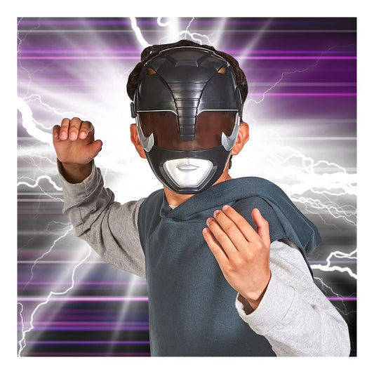 Mighty Morphin Power Rangers Black Ranger Mask - Image