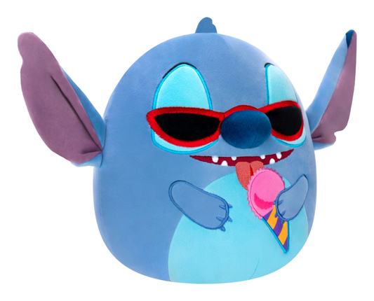 Squishmallows 10" Disney Stitch with Snow Cone - Image