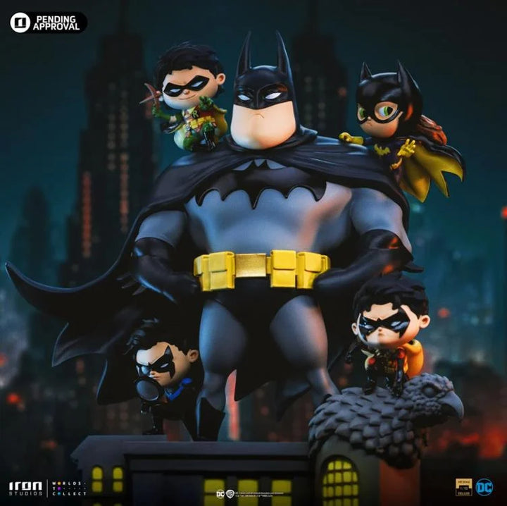 Iron Studios DC Comics Animated Icons Batman Family 1/10 Deluxe Art Scale Statue