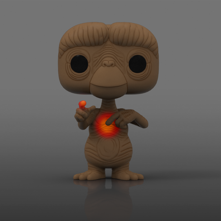 E.T. with Glowing Heart 40th Anniversary Glow In The Dark Funko Pop! Vinyl Figure
