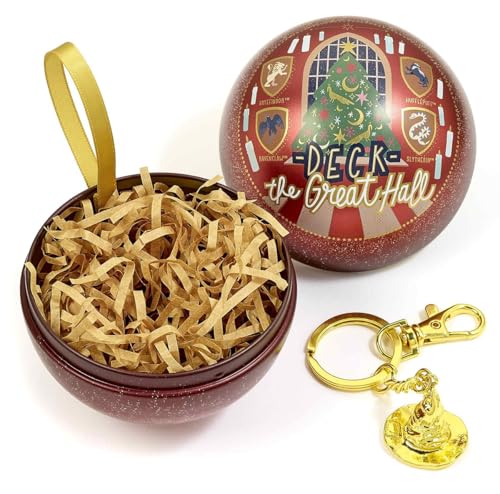 Harry Potter tree ornament with Keychain Deck The Great Hall