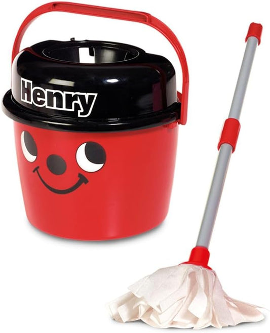Casdon Henry Mop and Bucket Cleaning Toy for Kids