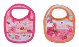 Zapf Creation Baby Born Bib 2 Pack Doll Accessory Assortment