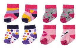 Baby Born Socks Assorted 43cm Doll Accessory Pack